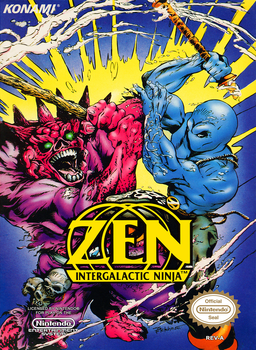 Zen - Intergalactic Ninja (Europe) box art